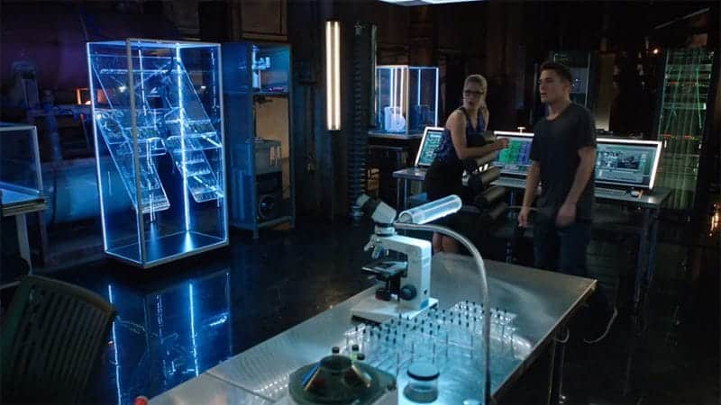 The original image of the Arrow series with scientific equipment.